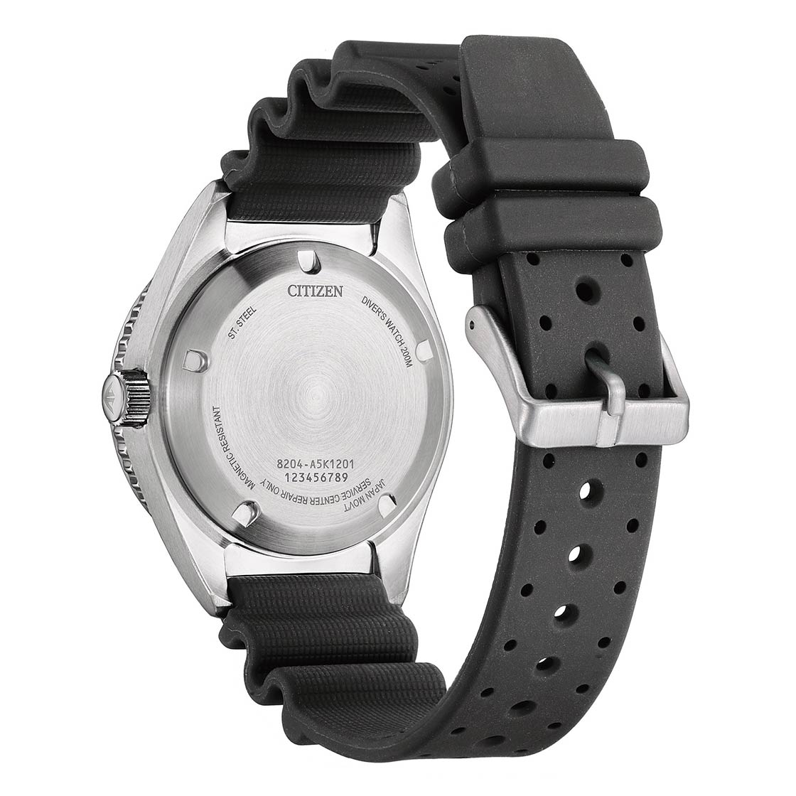 CITIZEN AUTOMATIC GENTS WATCH BLACK DIAL - NY0120-01E