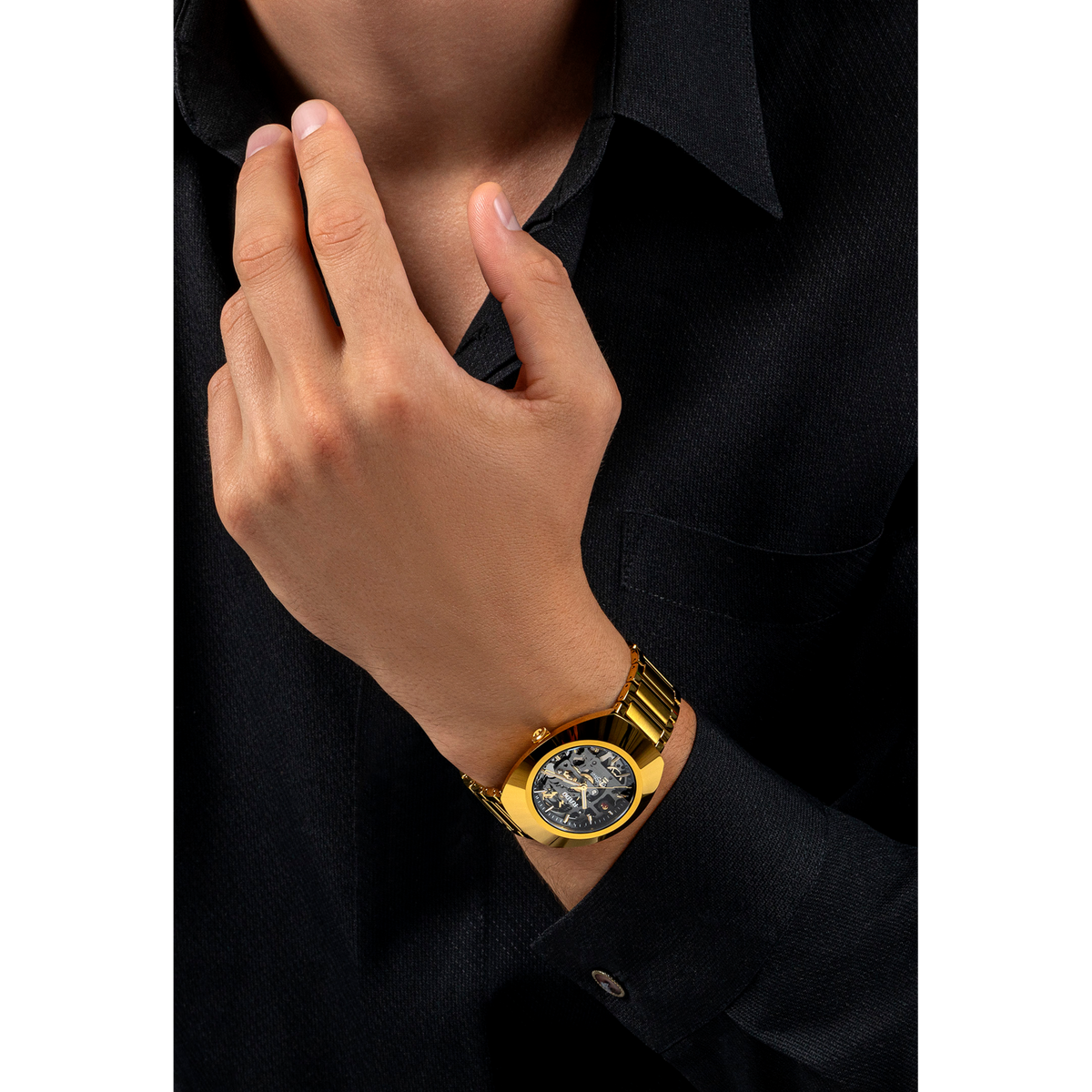 Rado DiaStar Original Automatic Skeleton R12164153 – shown on the wrist