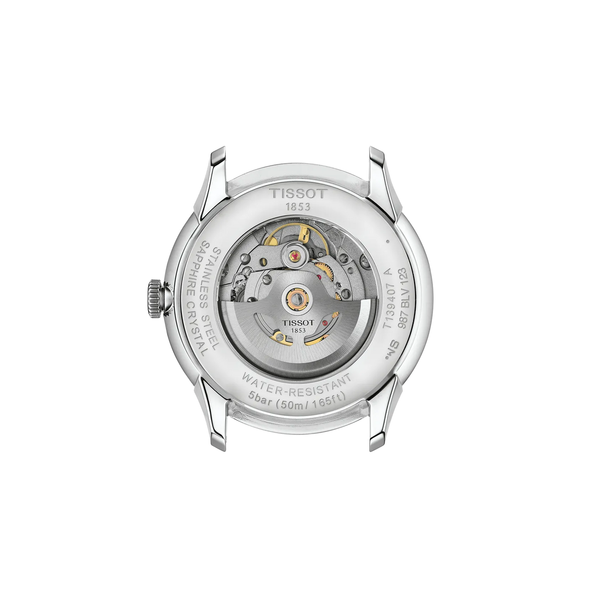 Tissot Chemin Des Tourelles 42mm T139.407.11.048.00 Watch for Men - case-back view