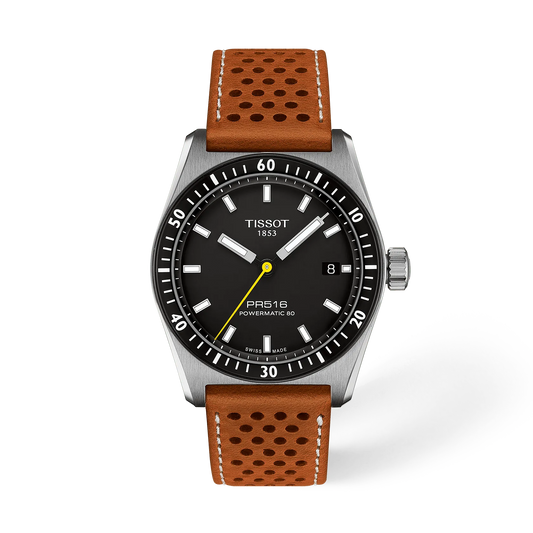 Tissot PR516 38mm T149.407.16.051.00 Unisex Watch - front view