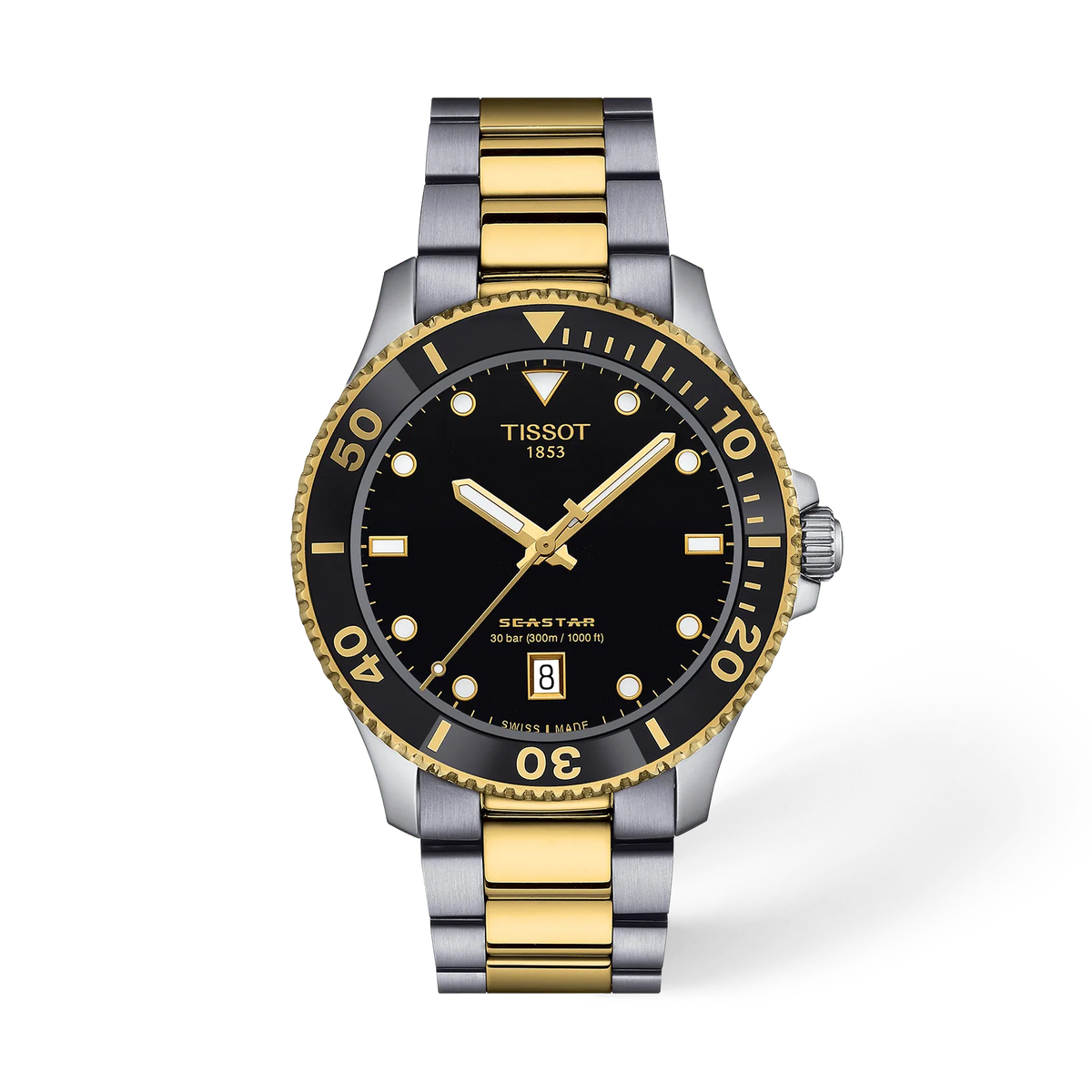 Tissot Seastar 1000 40mm T120.410.22.051.00 Watch for Men - front view