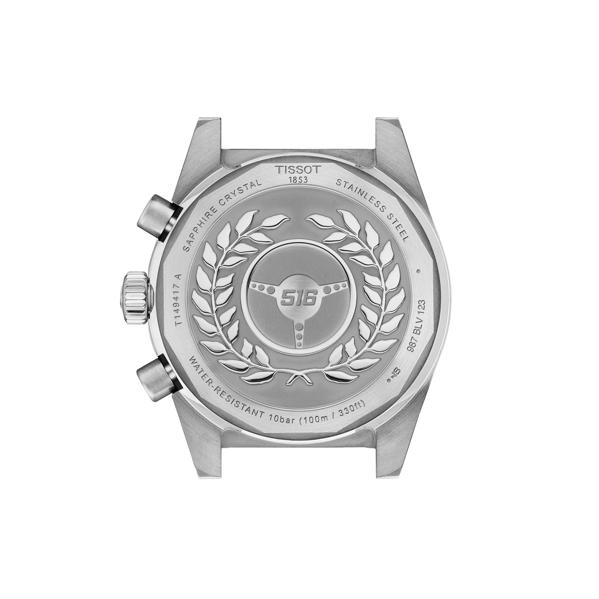 Tissot PR516 40mm T149.417.11.041.01 Watch for Men - case-back view