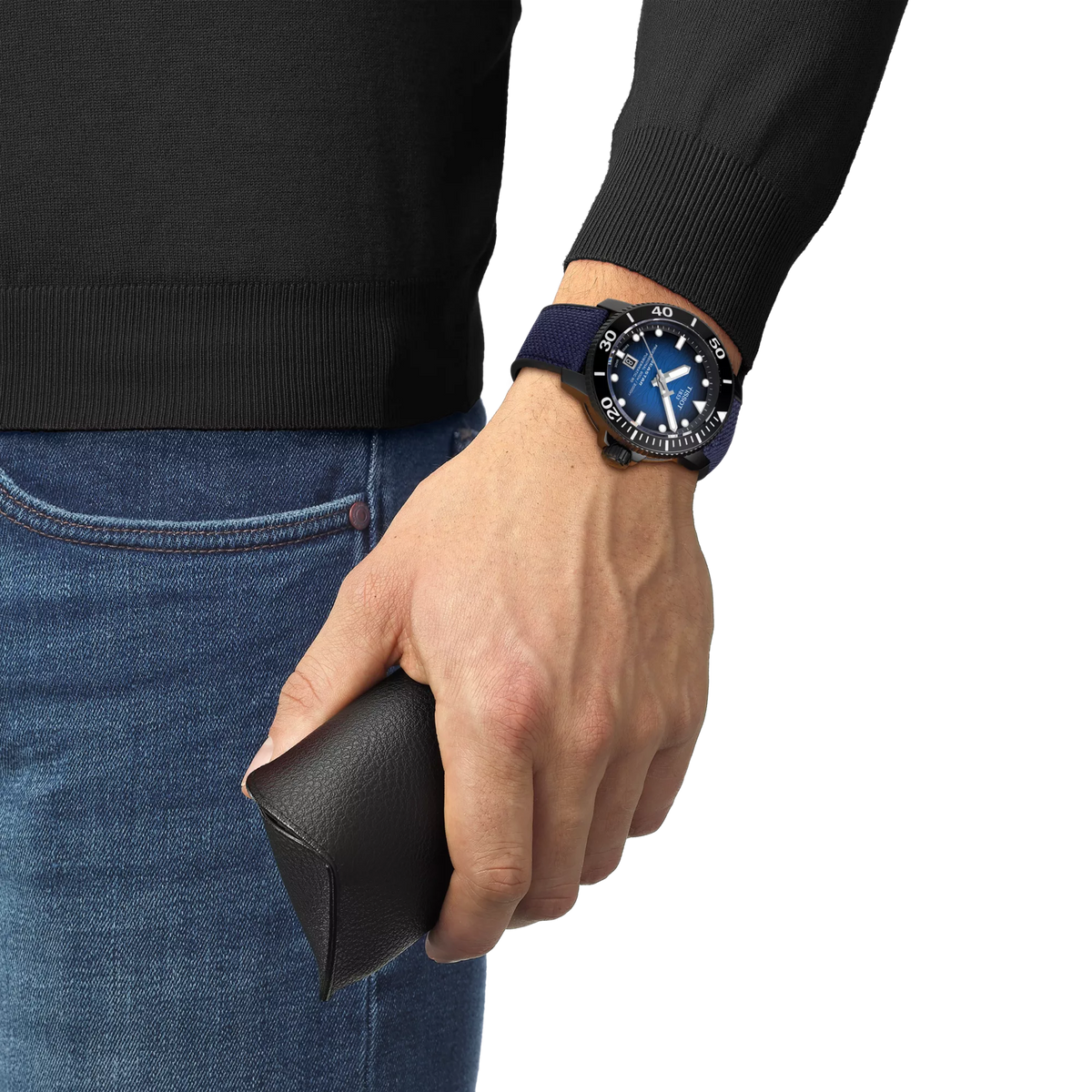 Tissot Seastar 2000 46mm T120.607.37.041.00 Watch for Men - on the wrist