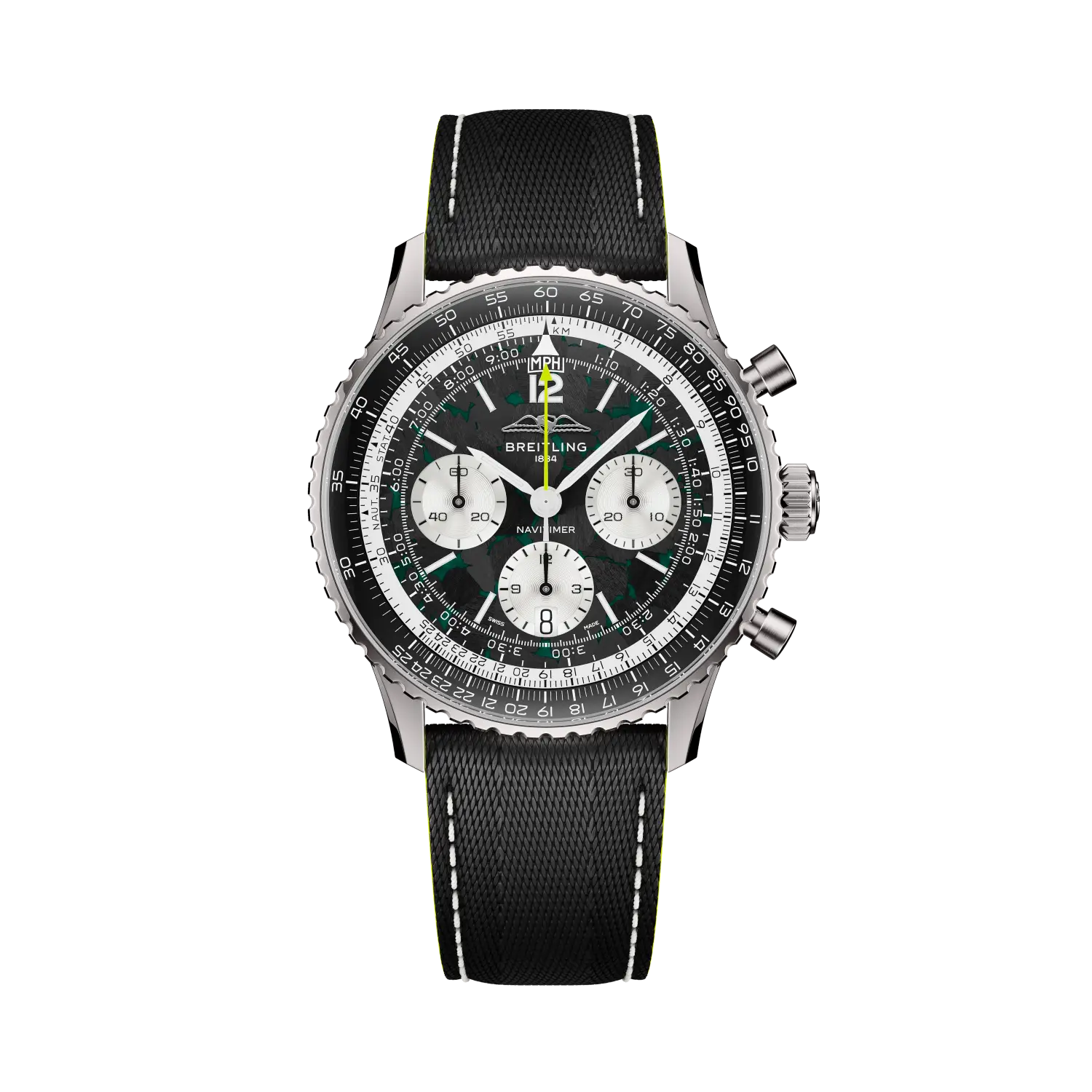 Breitling Navitimer B01 Chronograph 43 Aston Martin Aramco Formula ONE™ team EB01381A1B1X1 Watch for Men