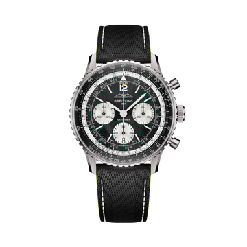 Breitling Navitimer B01 Chronograph 43 Aston Martin Aramco Formula ONE™ team EB01381A1B1X1 – front view