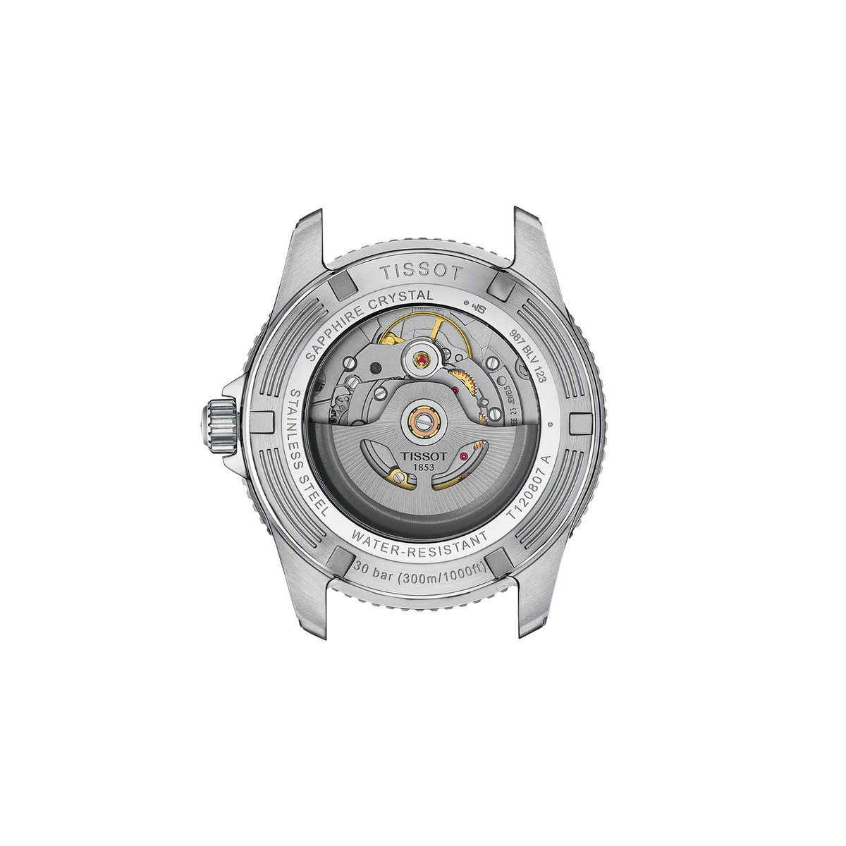 Tissot Seastar 1000 40mm T120.807.22.051.01 Unisex Watch - case-back view