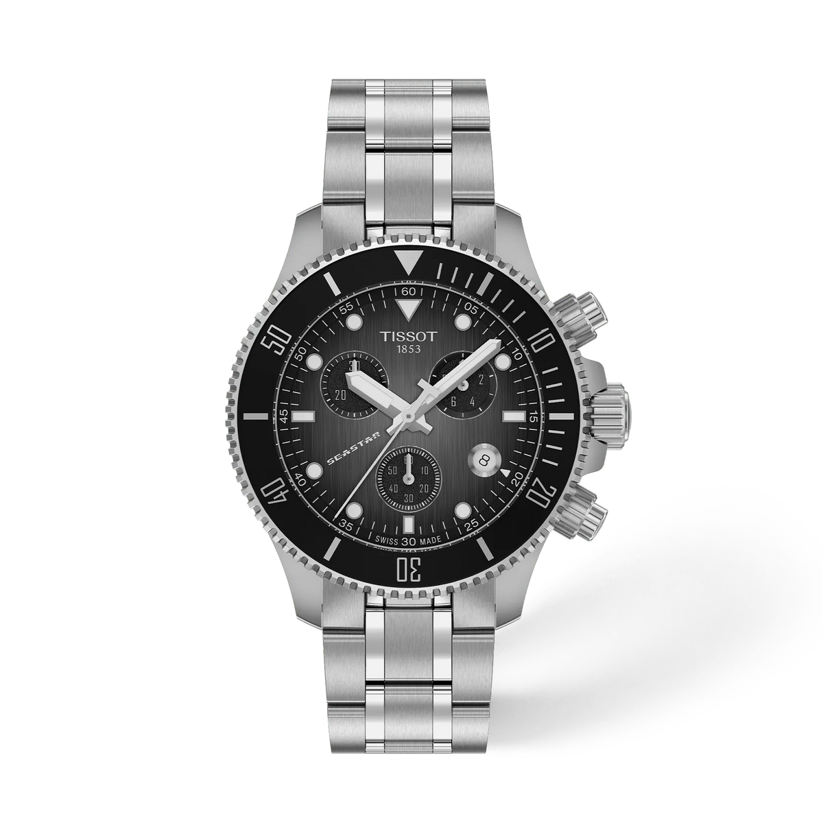Tissot Seastar 1000 38mm T120.217.11.061.00 Unisex Watch - front view