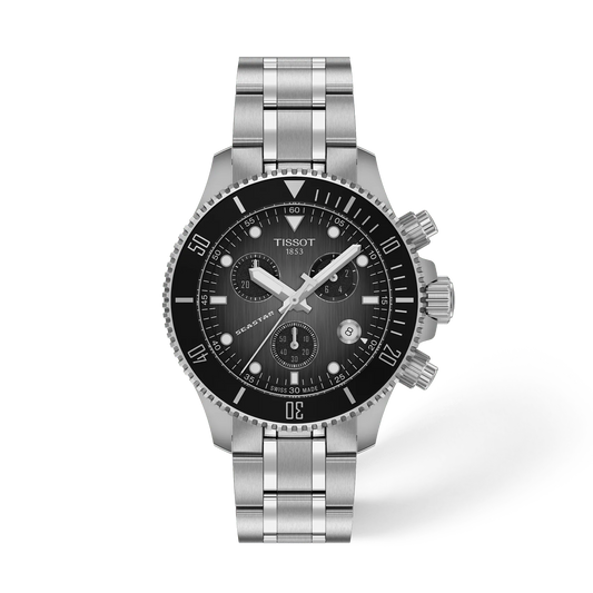 Tissot Seastar 1000 38mm T120.217.11.061.00 Unisex Watch - front view