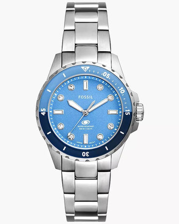Fossil Blue Dive Three-Hand Stainless Steel Watch ES5353