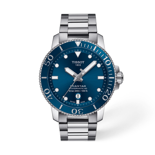 Tissot Seastar 1000 43mm T120.407.11.041.03 Watch for Men - front view