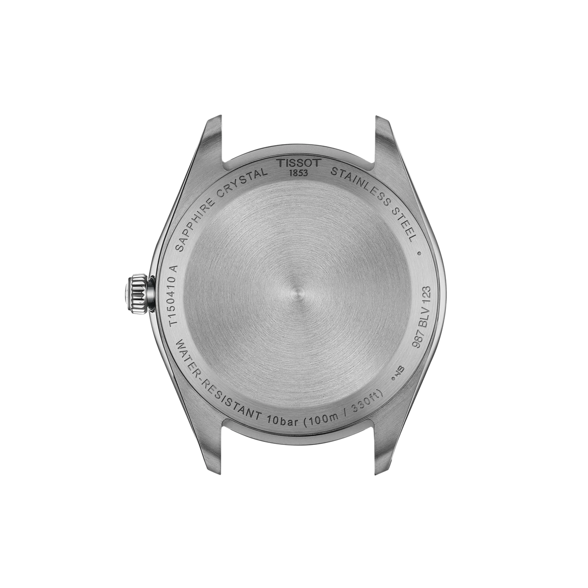Tissot PR 100 40mm T150.410.11.081.00 Watch for Men - case-back view