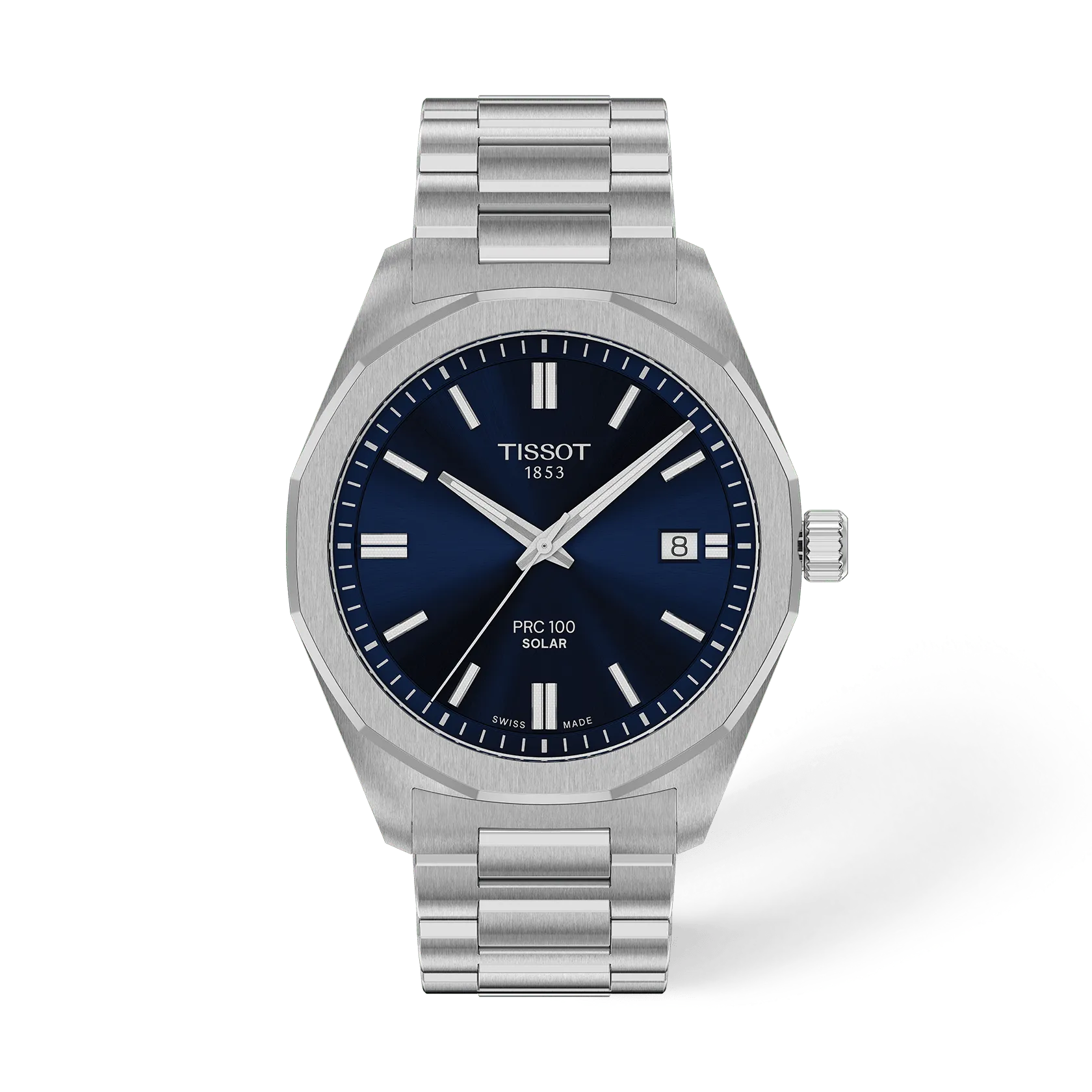 Tissot PRC 100 Solar 39mm T151.422.11.041.00 Watch for Men