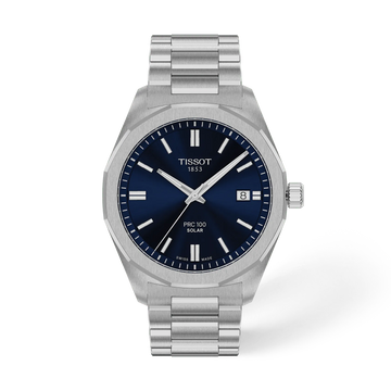 Tissot PRC 100 Solar 39mm T151.422.11.041.00 Watch for Men - front view