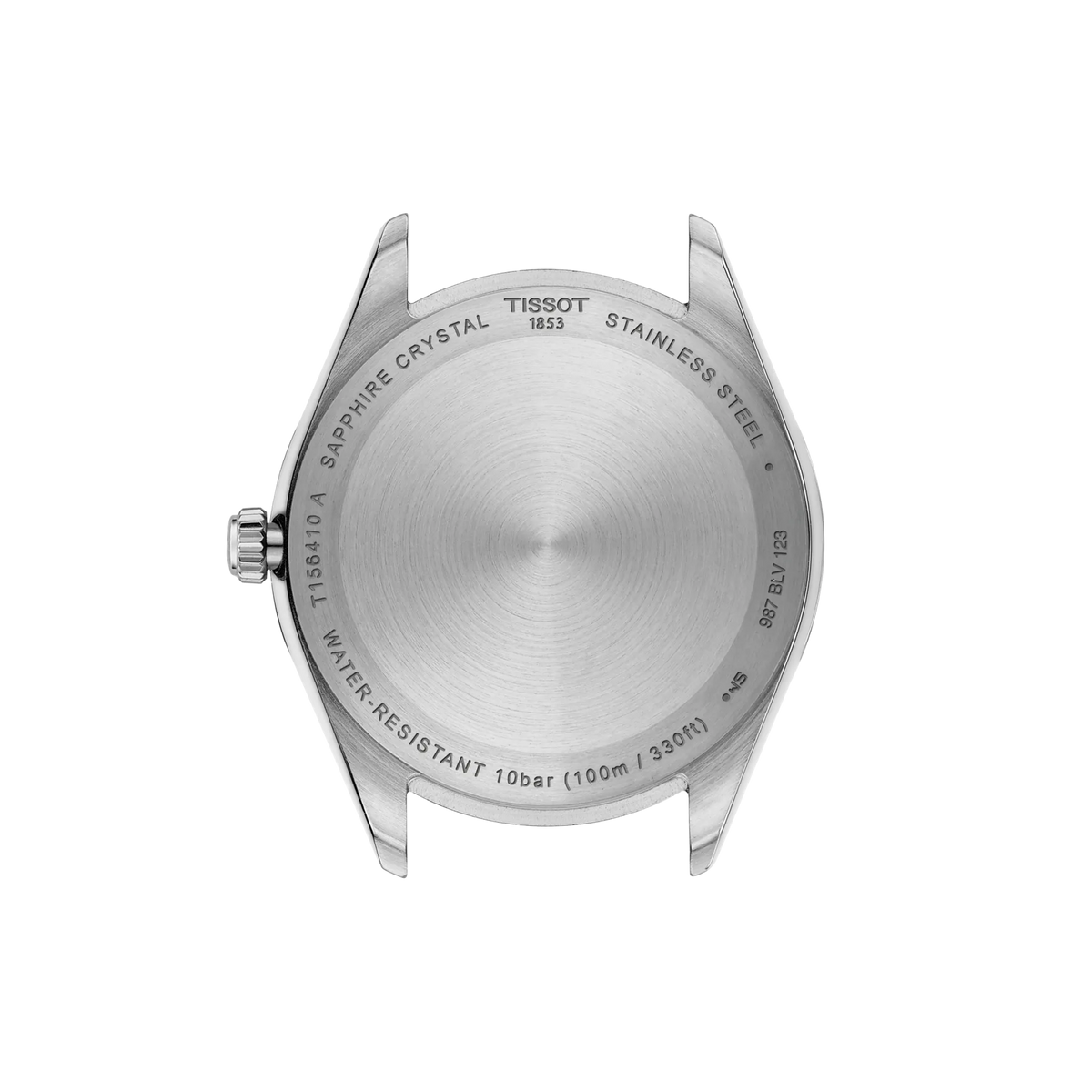 Tissot Ballade 40mm T156.410.22.291.01 Watch for Men - case-back view
