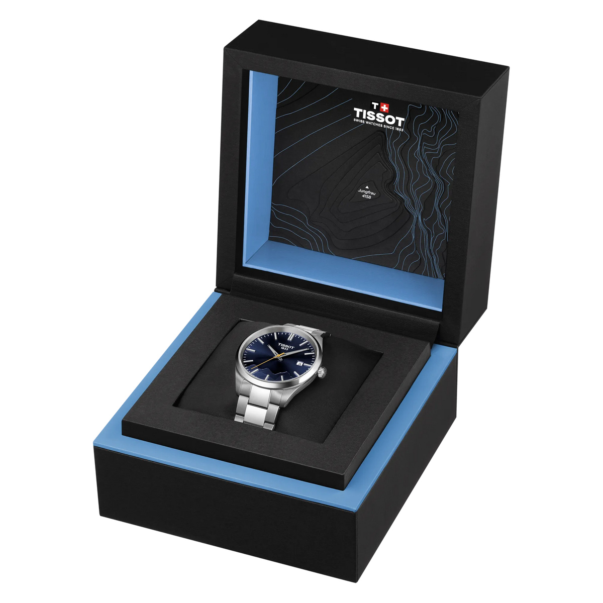 Tissot PR 100 Jungfraubahn 40mm T150.410.11.041.02 Watch for Men - detail view