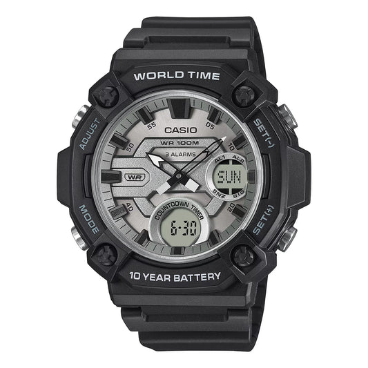 Casio AEQ-120W-7AV – front view