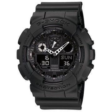 Casio G-Shock GA-100-1A1 – front view