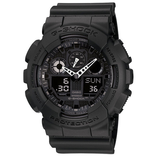 Casio G-Shock GA-100-1A1 – front view