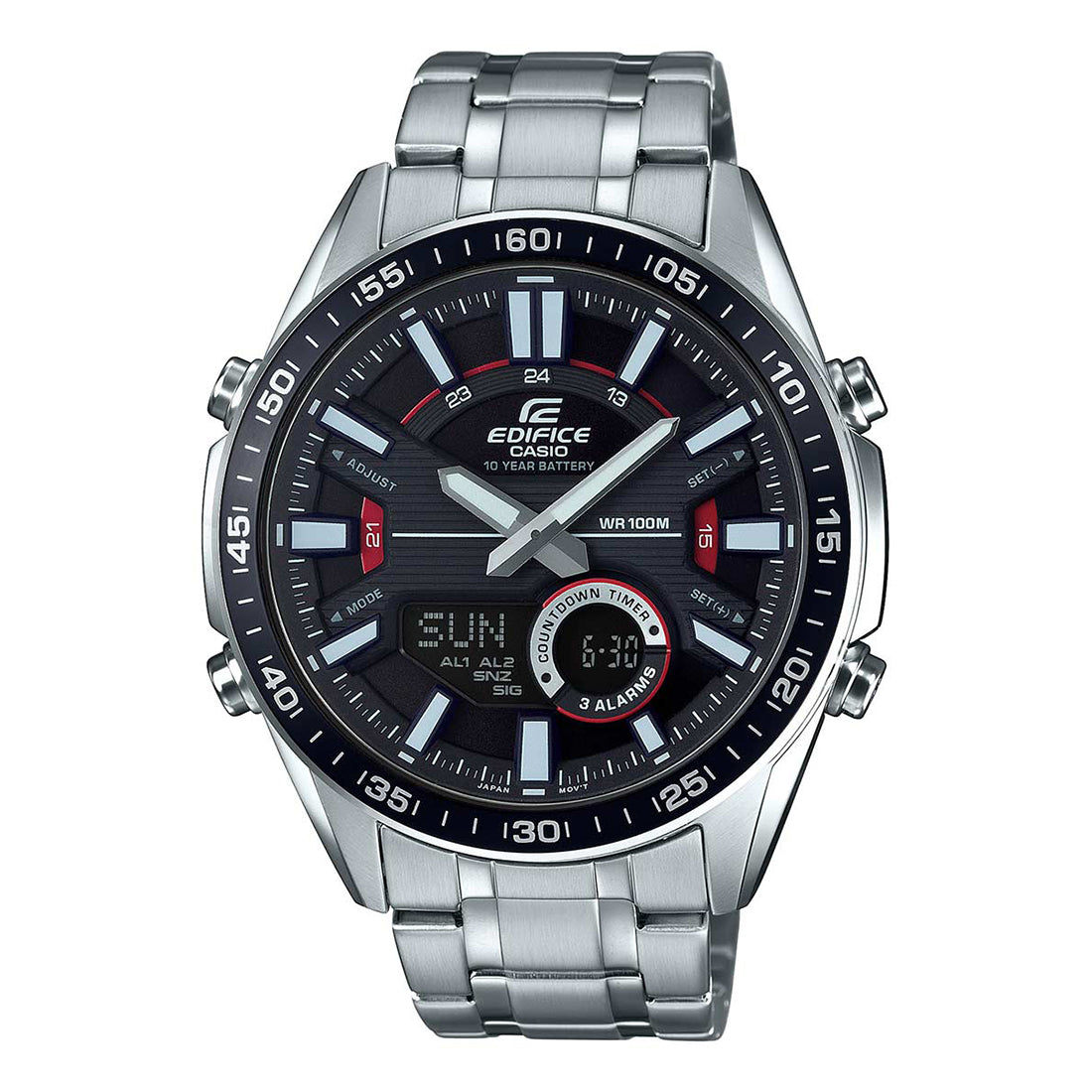 Casio Edifice EFV-C100D-1AV Analogue-Digital Watch for Men