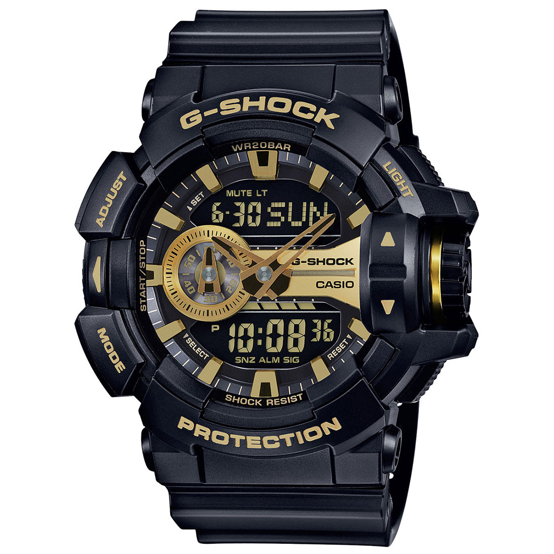 Casio G-Shock GA-400GB-1A9 – front view