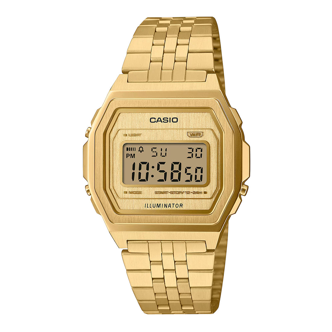 Casio Vintage A1000G-9 – front view