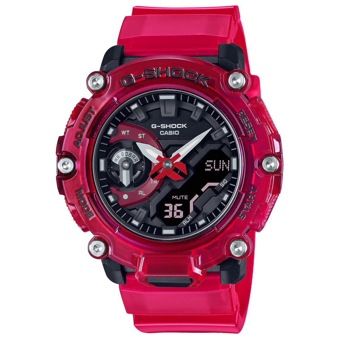 Casio G-Shock GA-2200SKL-4A – front view