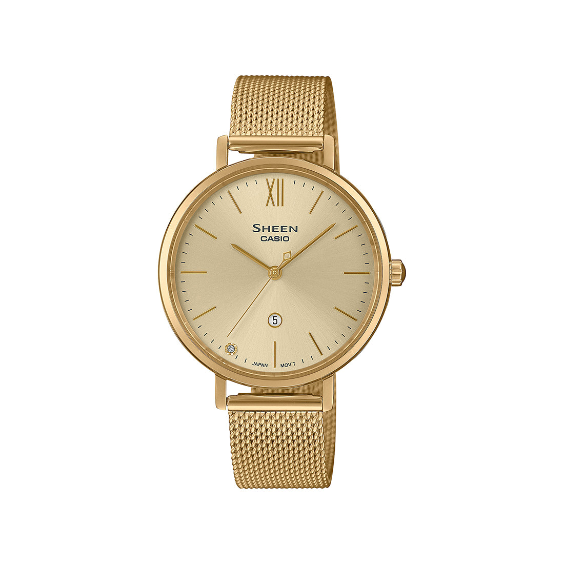 Casio Sheen SHE-4539GM-9A – front view