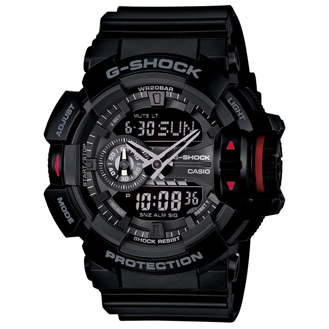 Casio G-Shock GA-400-1B – front view