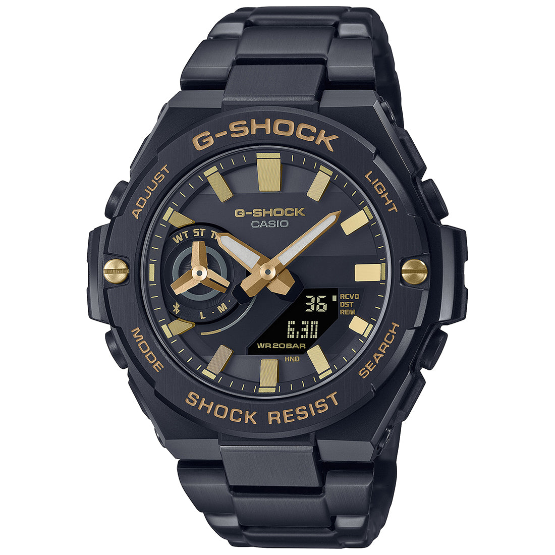 Casio G-Shock GST-B500BD-1A9 – front view