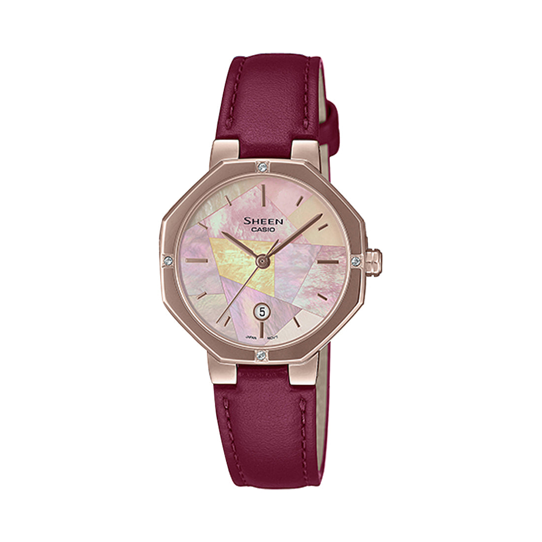 Casio Sheen SHE-4543CGL-4A Analogue Watch for Women