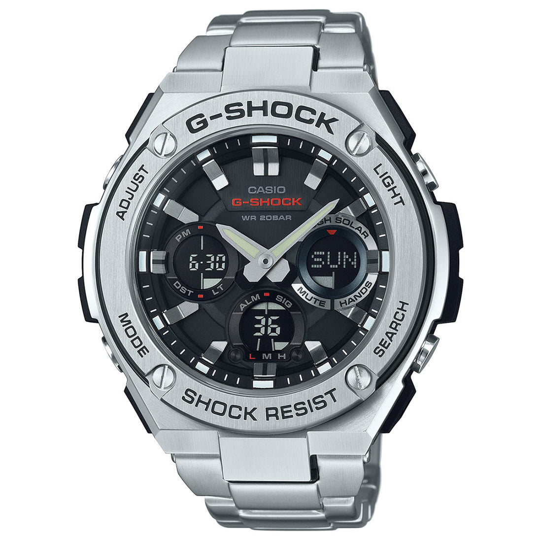 Casio G-Shock GST-S110D-1A Analogue-Digital Watch for Men