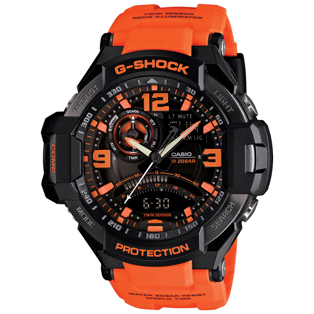 Casio G-Shock GA-1000-4A – front view