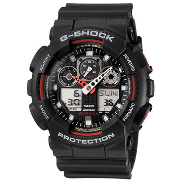 Casio G-Shock GA-100-1A4 – front view