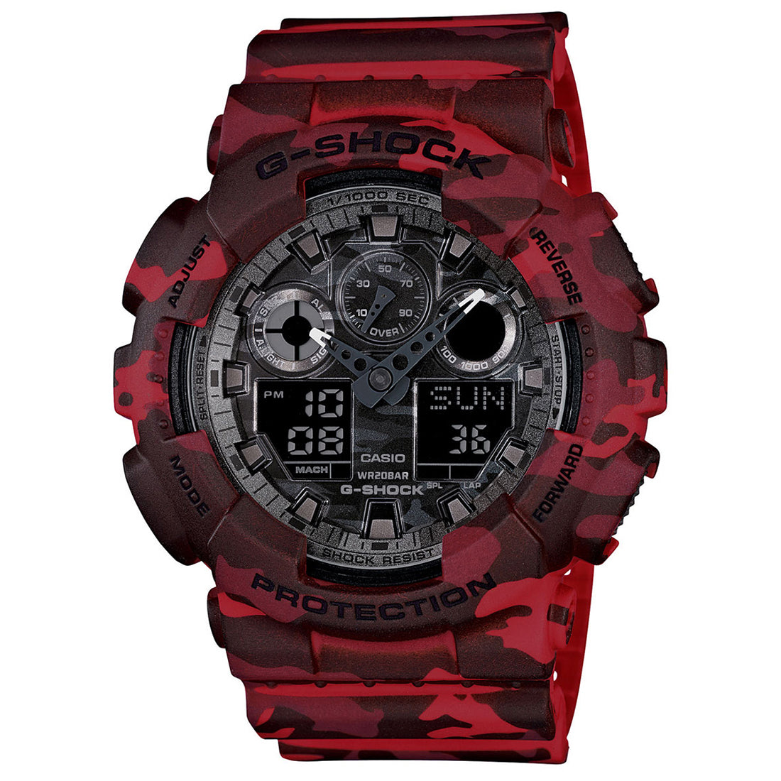 Casio G-Shock GA-100CM-4A Analogue-Digital Watch for Men