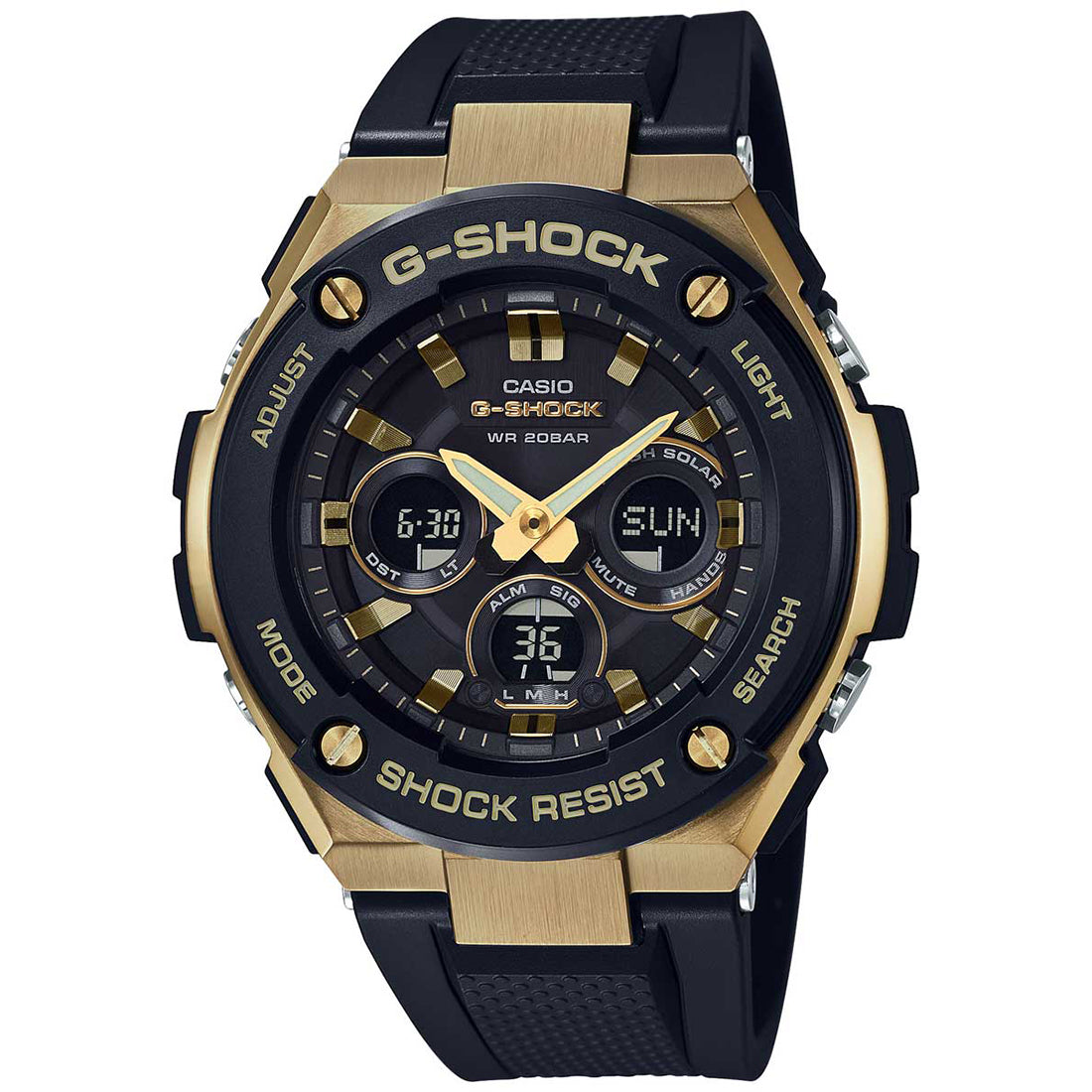 Casio G-Shock GST-S300G-1A9 – front view