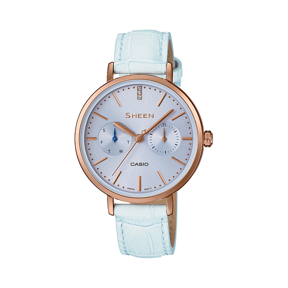 Casio Sheen SHE-3054PGL-2A Analogue Watch for Women