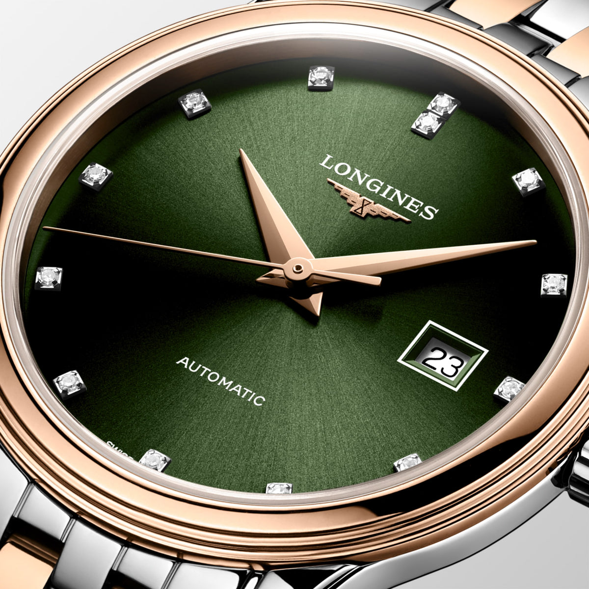 Longines Flagship Classic 30mm L4.374.3.07.7 Watch for Women - dial close-up