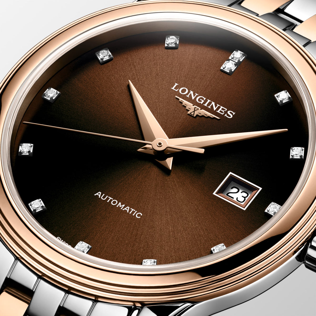 Longines Flagship Classic 30mm L4.374.3.08.7 Watch for Women - dial close-up