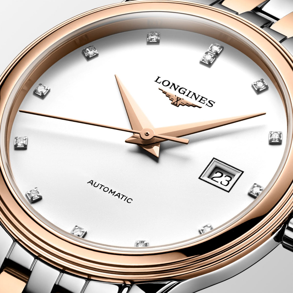 Longines Flagship Classic 30mm L4.374.3.98.7 Watch for Women - dial close-up