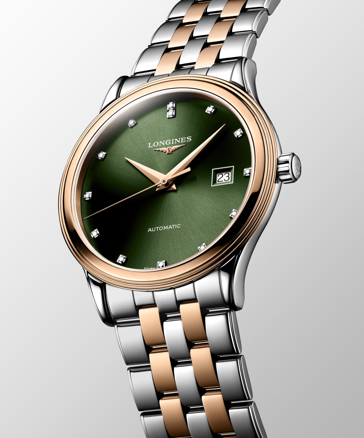 Longines Flagship Classic 40mm L4.984.3.07.7 Watch for Men - dial view