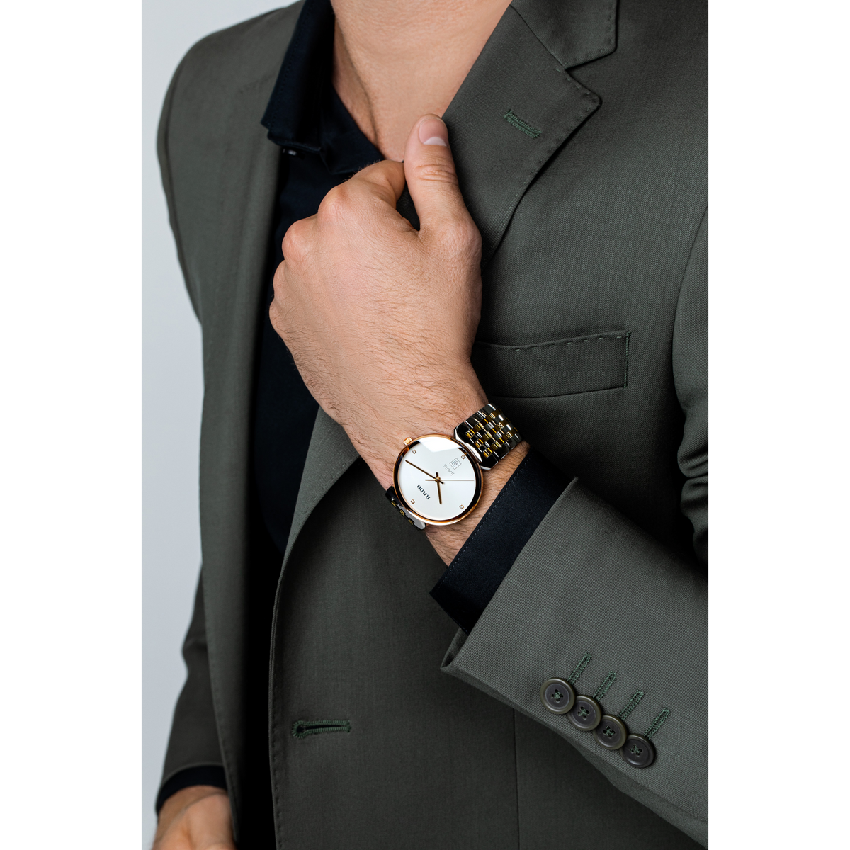 Rado Florence Diamonds R48912723 – shown on the wrist