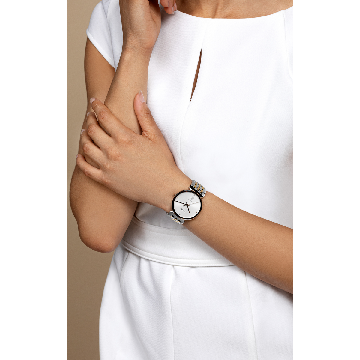 Rado Florence Diamonds R48912723 – shown on the wrist