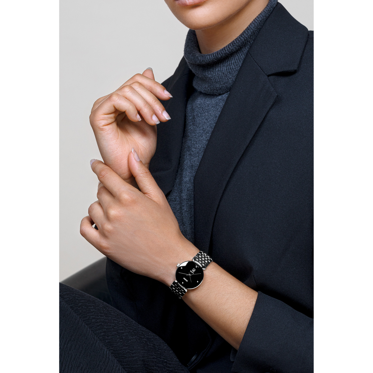 Rado Florence Diamonds R48913713 – shown on the wrist