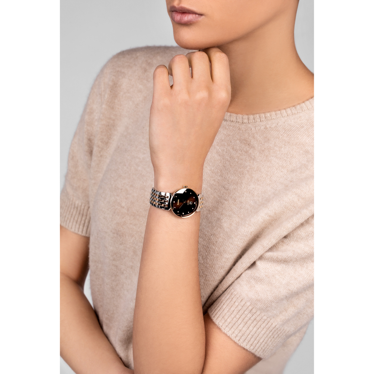 Rado Florence Diamonds R48913763 – shown on the wrist