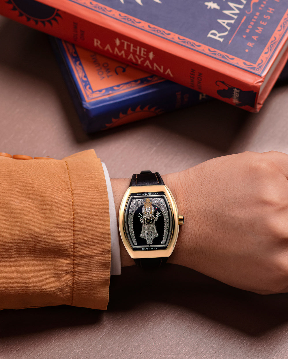 Franck Muller Vanguard Ram Lalla V 41 SC 5N NR – on the wrist