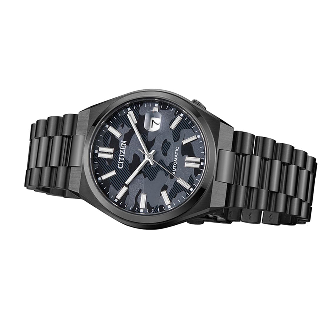 CITIZEN AUTOMATIC GENTS WATCH BLACK DIAL - NJ0155-87E - Kamal Watch Company