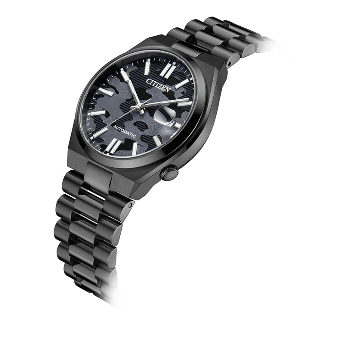 CITIZEN AUTOMATIC GENTS WATCH BLACK DIAL - NJ0155-87E - Kamal Watch Company