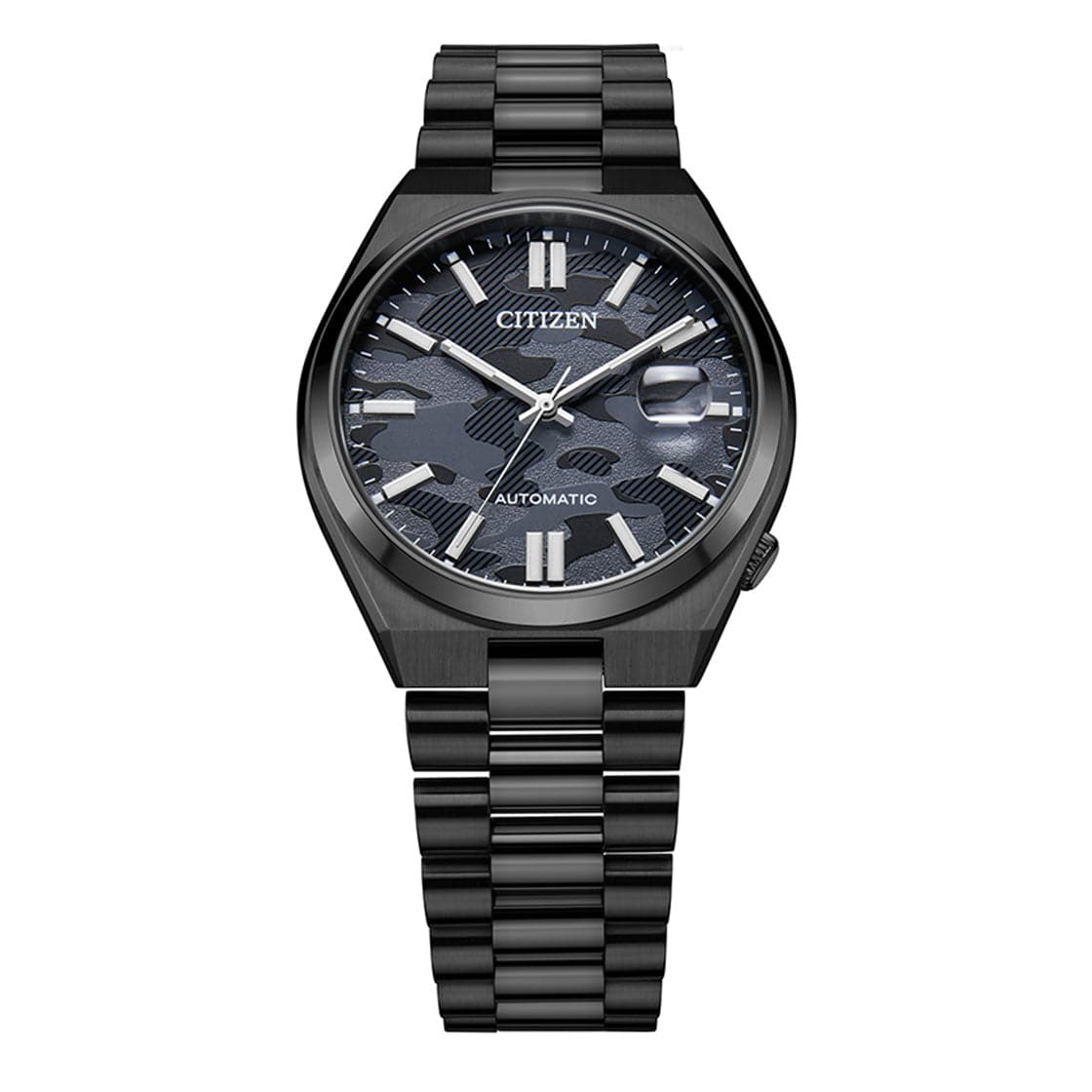 CITIZEN AUTOMATIC GENTS WATCH BLACK DIAL - NJ0155-87E - Kamal Watch Company