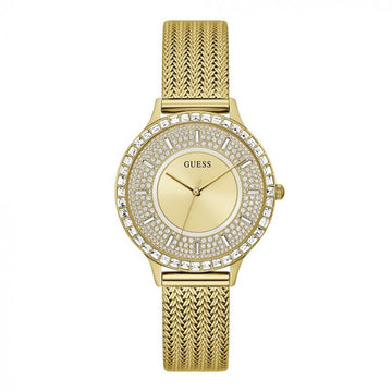 GUESS Analog Champagne Dial Women's Watch GW0402L2