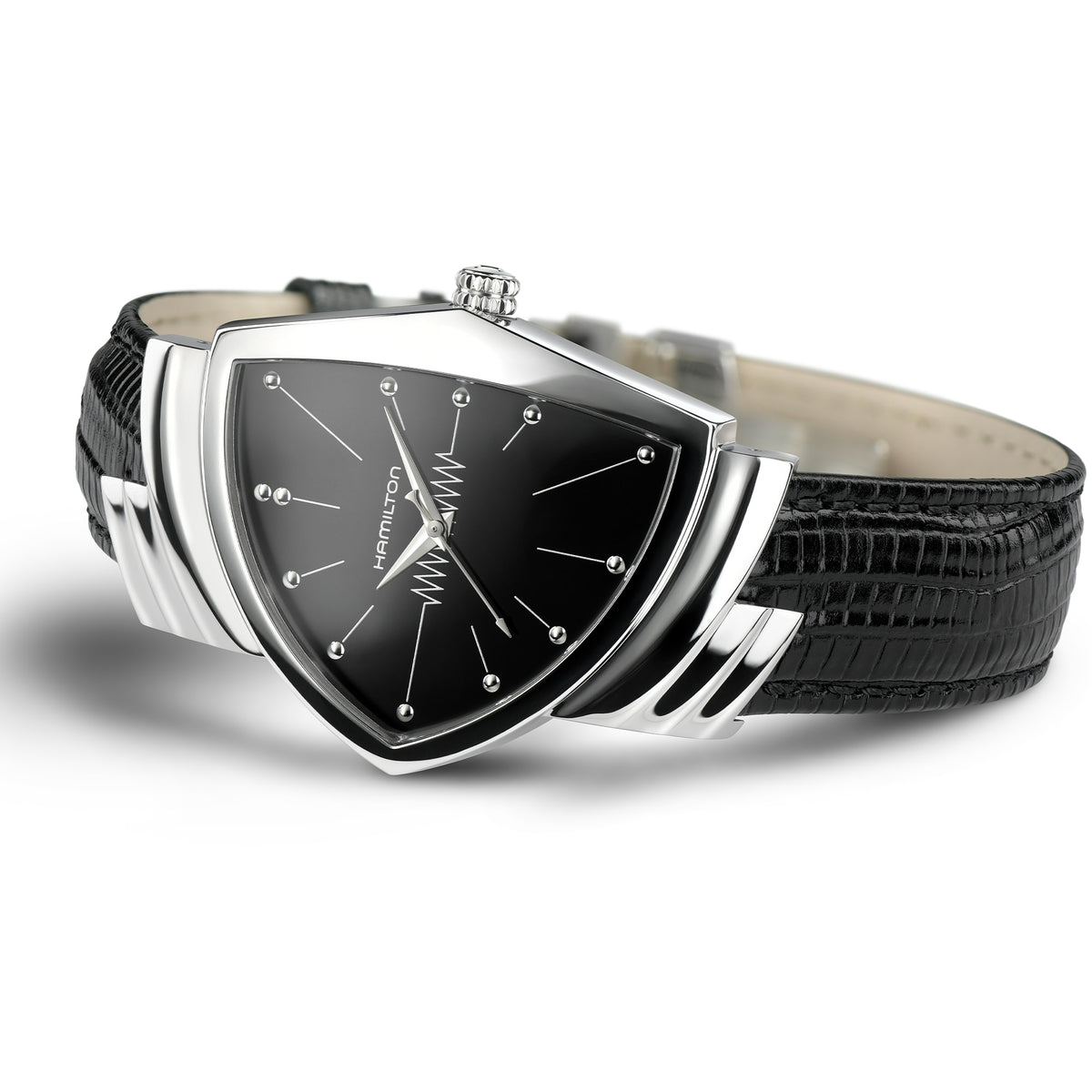 Hamilton Ventura H24411732 – three-quarter view